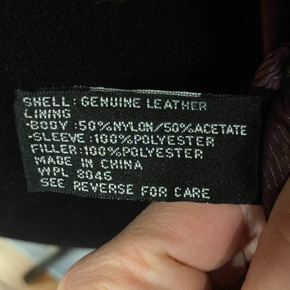 Alfani Leather Jacket - Picture 7 of 15